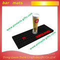 customized cartoons silicone rubber souvenir bar mats